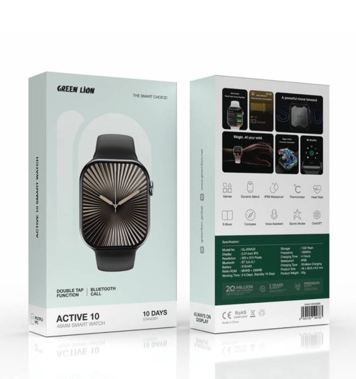 ساعت هوشمند گرین لاین Green lion Active SE 46 Smart Watch مدل 47254 - 3
