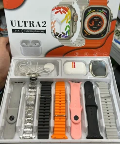 پک ساعت هوشمند ULTRA2 ( به همراه 7بند  ایرپاد )