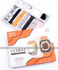 پک ساعت هوشمند ULTRA2 ( به همراه 7بند  ایرپاد )