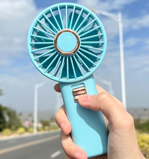 مینی پنکه دستی فانتزی شارژی مدل 47542 - 6