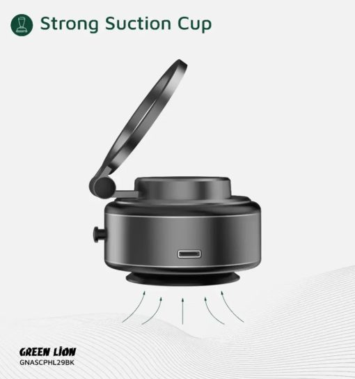 هولدر موبایل وکیوم مکشی مگ سیف گرین لاین Green Lion GX-29 Auto Suction Phone Holder مدل 47826 - 4