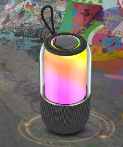 اسپیکر بلوتوث با نور RGB گرین لاین Green Palma 2 RGB Portable Speaker مدل 47811 - 2