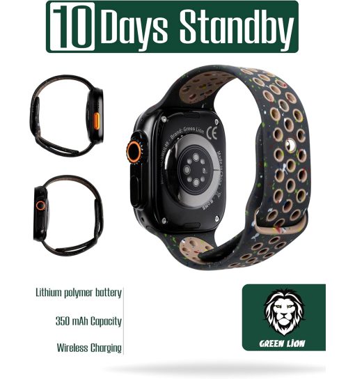 ساعت هوشمند گرین لاین مدل Green Lion Ultra Active Smart Watch مدل 47840 - 4
