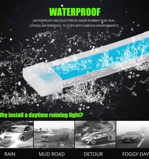 دی لایت فلکسیبل زیر کاپوت خودرو Car LED hood Lights مدل 47549 - 6
