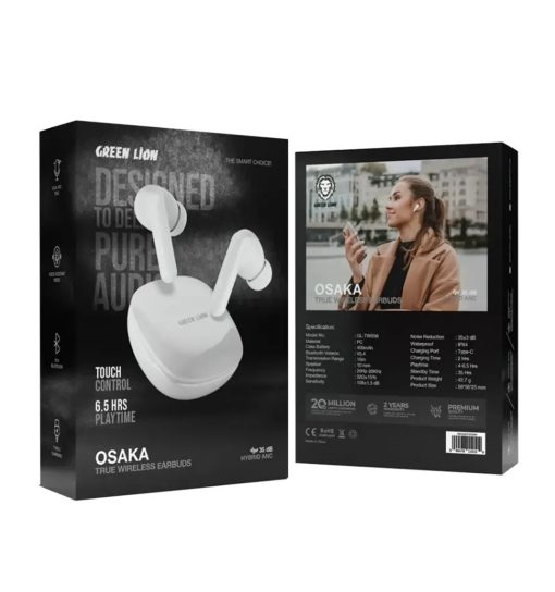 ایرپاد گرین لاین اوساکا Green Lion Osaka True Wireless Earbuds مدل 47836 - 4