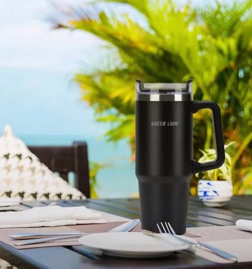ماگ وکیوم مسافرتی گرین لاین Green Lion Vacuum Travel Mug 900ML مدل 47819 - 1