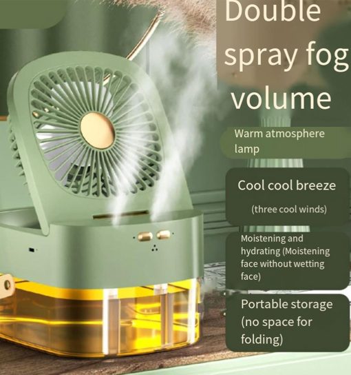 پنکه رومیزی مه پاش Dual Spray مدل 48045 - 6