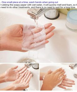 پک پنج عددی صابون ورقه ای رولی مسافرتی مدل 47851 - 6