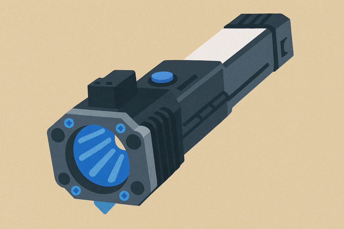 hammer flashlight led