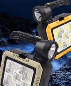 باکس ابزار چراغ قوه دار سولار مدل 48279 - 6