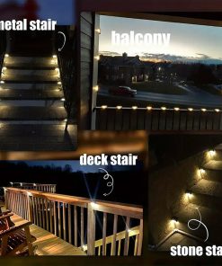 لامپ خورشیدی LED لب پله ای و بالکن