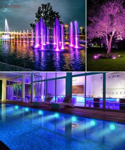 چراغ LED ریموت دار ضد آب کد 1869 38 2304301080 23 2