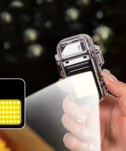 فندک پلاسمایی چراغ دار مدل COB Light