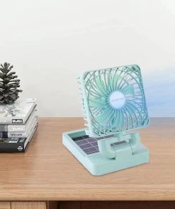 پنکه سولار شارژی کد 48282 13 پنکه سولار شارژی مدل 48282 - 6