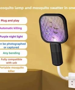 حشره کش برقی قابل حمل سفر و کمپینگ مدل USB