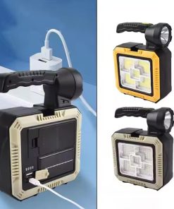 باکس ابزار چراغ قوه دار سولار مدل 48279 - 4