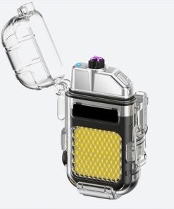 فندک پلاسمایی چراغ دار مدل COB Light کد 569 14 فندک پلاسمایی چراغ دار مدل COB Light