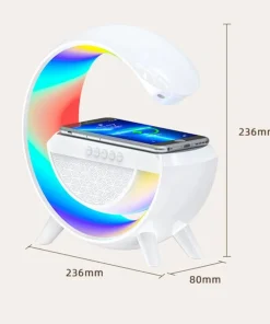 چراغ، اسپیکر و شارژر بی سیم مدل BT2301 کد 31611 13 چراغ، اسپیکر و شارژر بی سیم مدل BT2301