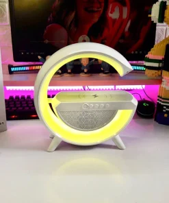 چراغ، اسپیکر و شارژر بی سیم مدل BT2301 کد 31611 11 چراغ، اسپیکر و شارژر بی سیم مدل BT2301