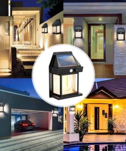 چراغ دیواری خورشیدی سنسوردار