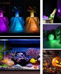 چراغ LED ریموت دار ضد آب کد 1869 44 3690541080 22 2