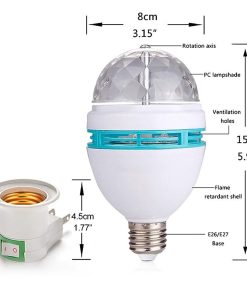 لامپ رقص نور ال ای دی مدل 39245 - 1