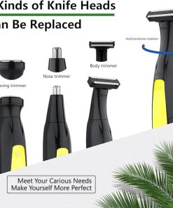 ژیلت شارژی سه کاره ضد آب