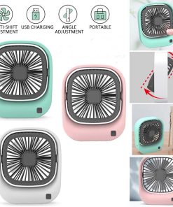 پنکه رومیزی شارژی ZB083 کد 43434 8 پنکه رومیزی شارژی ZB083