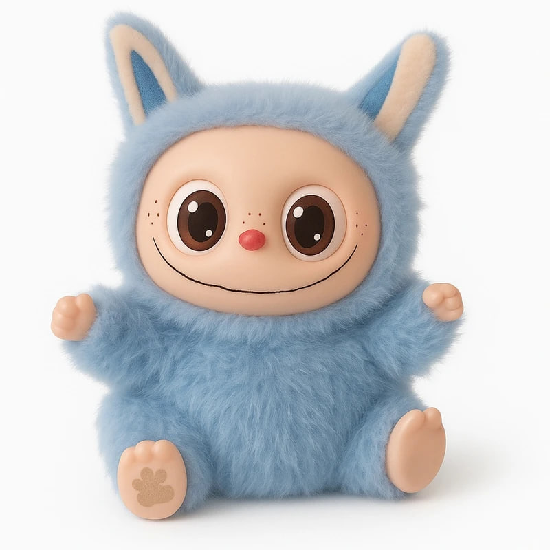 عروسک لبوبو-چند رنگ کد 47566 6 عروسک لبوبو-چند رنگ