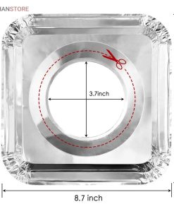 فویل قالبی اجاق گاز (بسته 10 عددی) کد 1851 37 51873710802013