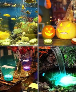 چراغ LED ریموت دار ضد آب کد 1869 47 5285251080 20 2