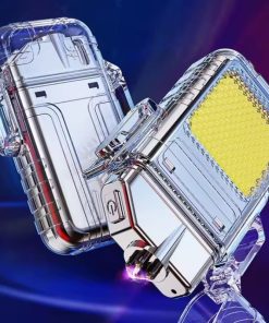 فندک پلاسمایی چراغ دار مدل COB Light کد 569 13 فندک پلاسمایی چراغ دار مدل COB Light