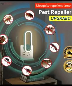 چراغ خواب و حشره کش برقی اولتراسونیک کد 1863 44 57809310802019