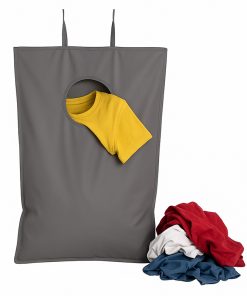 کیسه لباس چرک با قلاب آویز پشت درب مای هوم