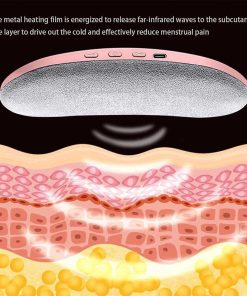 ماساژور قاعدگی حرارتی و ویبراتور تسکین درد مدل BECARE