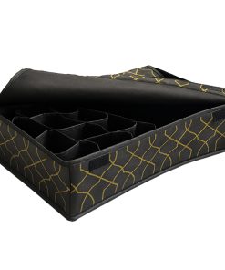 ارگانایزر توکشویی درب دار پارچه ای 13 جیب مای هوم