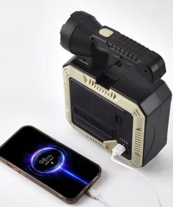 باکس ابزار چراغ قوه دار سولار مدل 48279 - 3