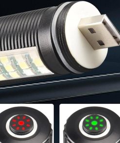 چراغ قوه چند حالته هدلایتی مسافرتی مدل 39843 - 2