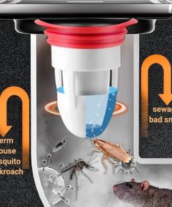 چاه بست ضد بو و ضد حشرات مدل Floor Drain