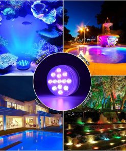 چراغ LED ریموت دار ضد آب کد 1869 57 7755481080 32 2