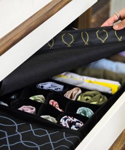 ارگانایزر توکشویی درب دار پارچه ای 13 جیب مای هوم