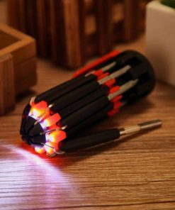 آچار خرچنگی 8 کاره چراغدار کد 48088 15 آچار خرچنگی 8 کاره چراغدار مدل 48088 - 7