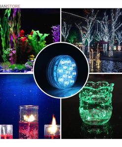 چراغ LED ریموت دار ضد آب کد 1869 60 8285361080 7 2