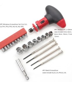 جعبه ابزار چراغ قوه دار BS TOOLS مدل 44845 - 5