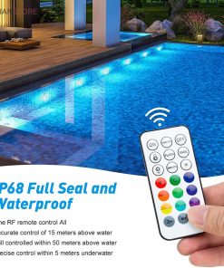 چراغ LED ریموت دار ضد آب کد 1869 61 8854511080 30 2