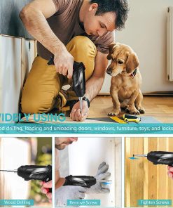 مجموعه 47 عددی دریل پیچ گوشتی شارژی کد 43765 15 مجموعه 47 عددی دریل پیچ گوشتی شارژی مدل 43765 - 6