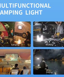 لامپ اضطراری سفر و کمپینگ خورشیدی مدل V111