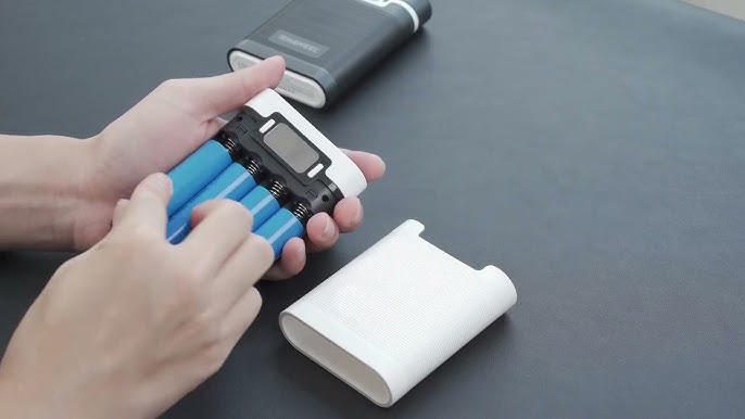 راحتترین روش ساخت پاوربانک در خانه 2 قاب پاوربانک 18650