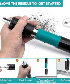 تفنگ میخکوب دستی کد 48304 16 تفنگ میخکوب دستی مدل 48304 - 7