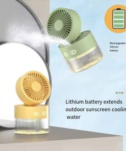 پنکه مه پاش شارژی مدل 48219 - 1